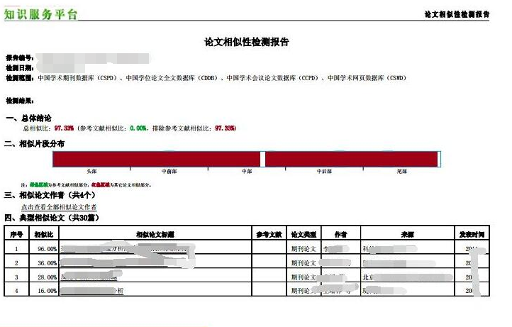 万方论文查重检测